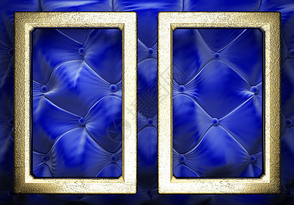 金金在织布背景上蓝色出版物娱乐马戏团衣服展示织物仪式歌剧奖项图片