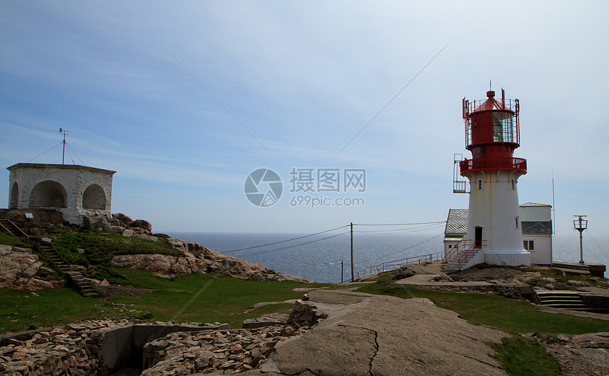 林德森灯塔背心镜片光学海岸线信标导航图片