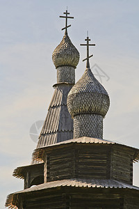 俄罗斯木制教堂图片