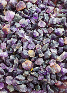 亚异物珠宝紫色宏观水平粉色岩石水晶矿物宝石石头图片