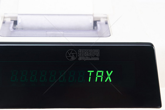 计算器显示 - 税收图片