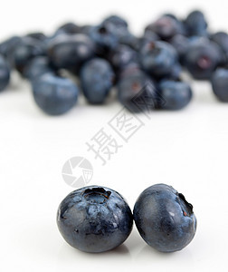 蓝莓浆果营养水果养分食物宏观蓝色叶子饮食小吃图片