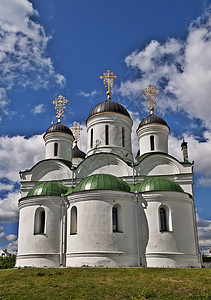 俄罗斯穆罗姆的跨结构大教堂图片