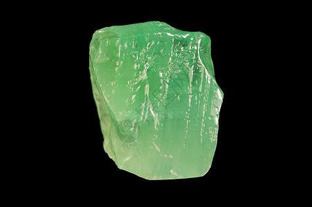 绿色矿物石图片