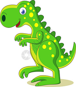 恐龙食肉历史乐趣插图动物侏罗纪艺术爬虫幸福童心图片
