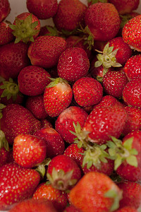新鲜草莓维生素早餐小吃食物甜点水果美味浆果图片
