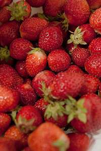 新鲜草莓美味水果食物甜点早餐小吃维生素浆果图片