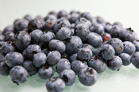 新鲜蓝莓水果小吃早餐美味食物维生素浆果甜点图片