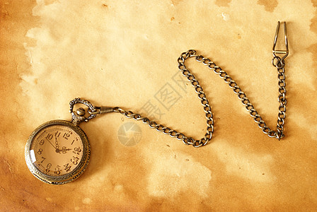 口袋监视器钟表计时古董怀表手表时间金子棕色小时数字图片