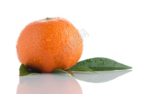 新鲜橙红文美食皮肤饮食甜点果皮叶子果汁热带水果橙子图片