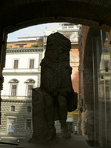 Trajan在罗马的论坛和市场帝国建筑学旅游建造加法吸引力地标游客遗产文明图片