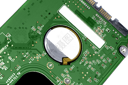 硬盘科学贮存芯片宏观技术高科技木板工程白色电脑图片
