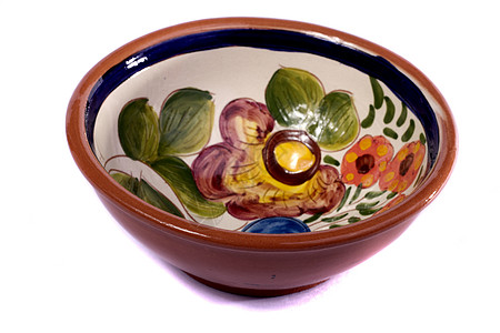 汤碗工艺祖母手绘手工制品陶瓷陶器曲线厨具平底锅图片