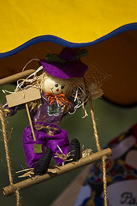 手工制造的洋娃娃工艺衣服风格帽子孩子抹布织物裙子塑像木偶图片