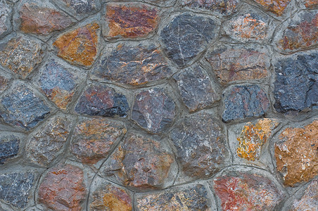 石墙灰色棕色石头长方形岩石石工材料城堡建筑墙纸图片