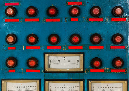 旧实验室控制面板电子产品节器木板科学测量电气工程实验控制控制板图片