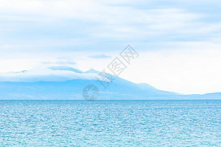 夏季和平海景冲浪水池地平线场景假期涟漪热带海洋蓝色旅行图片