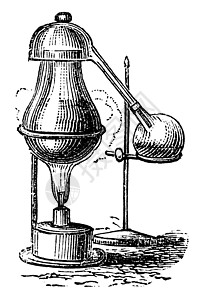 Alembic 或 Ambix (ambikon) 旧书刻字图片