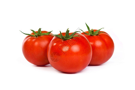 番茄绿色水果剪裁红色植物水平白色蔬菜食物背景图片