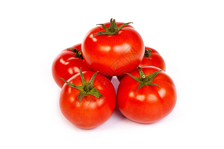 番茄食物红色白色蔬菜水平绿色剪裁水果植物背景图片