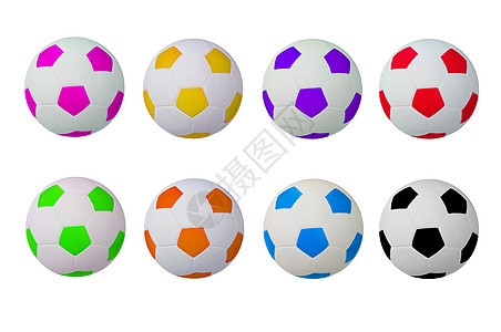 彩色足球喜悦孩子乐趣杯子小路白色运动游戏黑色竞赛图片
