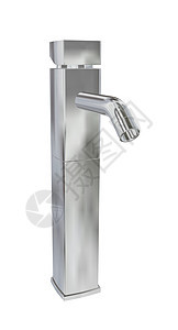 带铬或不锈钢表面处理的现代水龙头3d illu洗澡传感器清洁度金属浴室精加工运动龙头厨房卫生图片