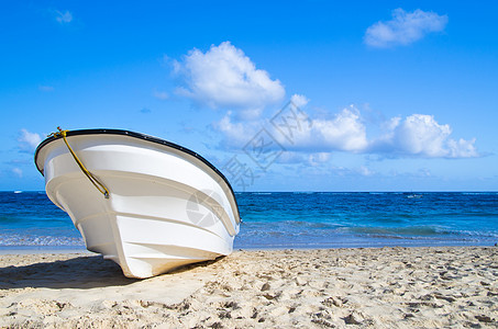 热带热带海滩皮艇蓝色游客假期海洋水晶旅游独木舟支撑旅行图片
