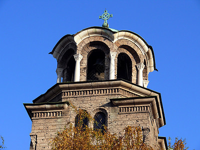 保加利亚索非亚教堂宗教传统教会文化圆顶历史旅游信仰基督地标图片