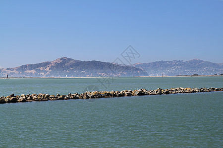 海景海浪风景公园海洋地平线场景海岸波浪树木天空图片