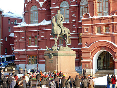 俄罗斯莫斯科国家历史博物馆蓝色首都历史建筑学文化建筑历史性街道旅行地标图片
