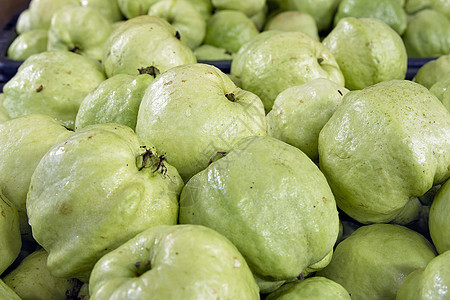 绿苹果瓜瓦娘科杂货店市场农民亚热带桃金小贩水果蔬菜石榴图片