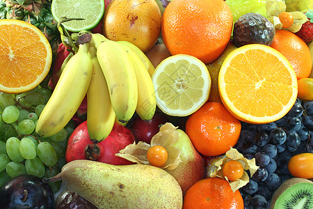 果果混合组合维生素橘子黑木市场果味饮食水果食物减肥图片