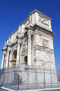 君士坦丁群岛石头建筑学艺术纪念碑历史性柱子文化胜利历史雕像图片