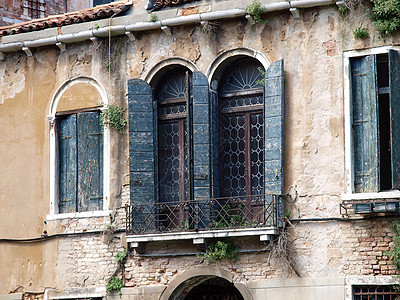 威尼斯城市建筑物窗户缆车百叶窗地标老中心古董旅游建筑学图片