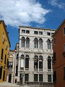 威尼斯半场广场建筑物旅游窗户正方形艺术建筑学图片