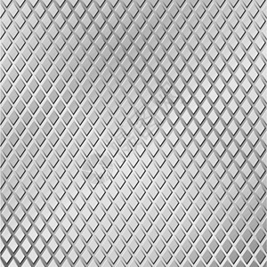 金属背景钻石菱形板插图拉丝工业灰色图片