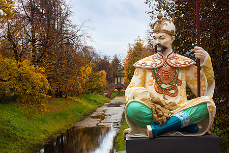 中文雕像花岗岩绿色建筑学花园旅行公园数字历史栅栏文化图片