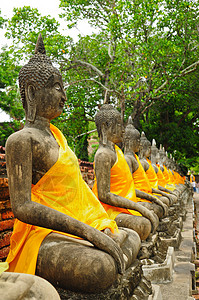 Buddha 图像图地面旅行金子雕塑人工制品文化佛教徒场地冥想宗教图片