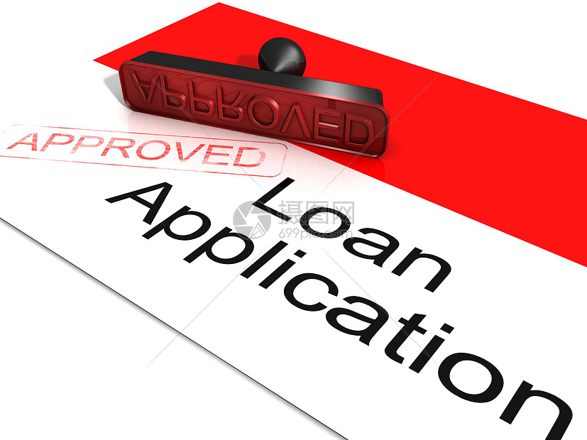 核准放贷信贷协议的贷款申请额高清图片下载正版图片320991050摄图网