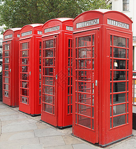 伦敦电话箱电话地标王国英语盒子红色图片