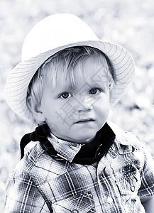 戴帽子的小男孩喜悦青年国家男性绅士快乐微笑眼睛男生孩子图片