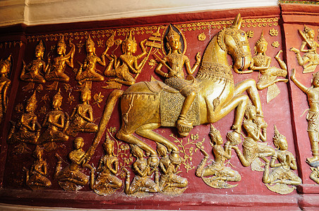 照片来自泰国的墙庙雕像扫管寺庙冥想祷告智慧佛陀古董石头宗教图片