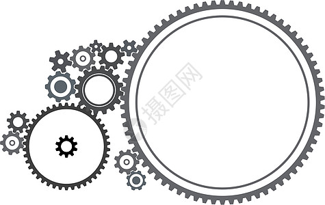 各种齿轮网状圆圈车轮旋转装置插图金属企业传动牙齿图片