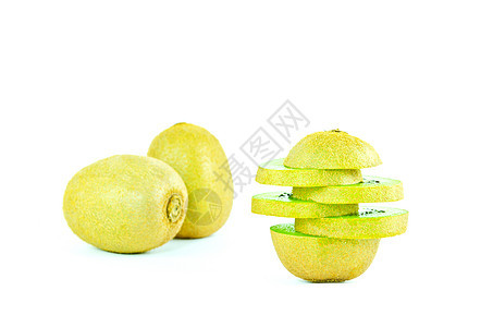 果绿色小吃营养饮食果皮食物水果白色工作室奇异果图片