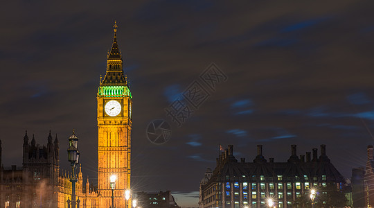 Big Ben 伦敦和En最突出的标志之一图片