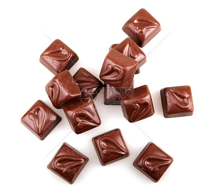 白色背景的堆叠巧克力糖果Name照片摄影原料库存甜点刨花烘焙图片股票食物图片