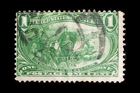 复古美国纪念邮票服务国家邮政牧师邮件父亲意义图片