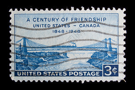 复古美国纪念邮票友谊邮件意义邮政服务国家图片