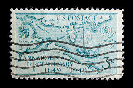 复古美国纪念邮票邮件意义服务护卫舰邮政国家图片