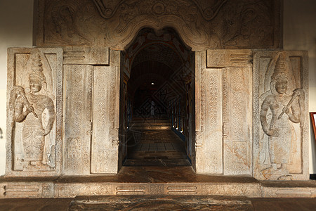 牙牙寺入口处 斯里兰卡图片
